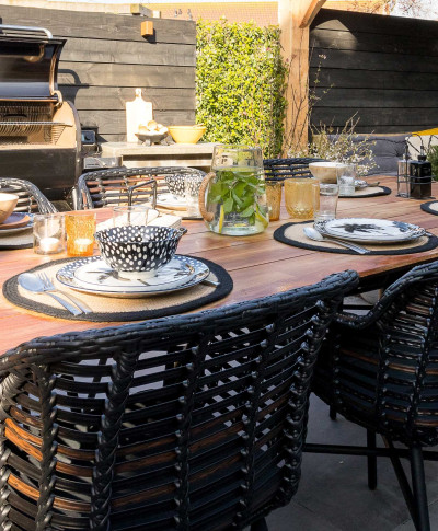 terras ideeen tuin bbq